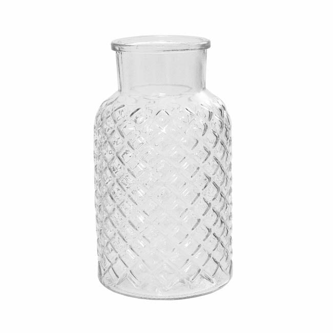 Large Ann Bottle Vase Clear