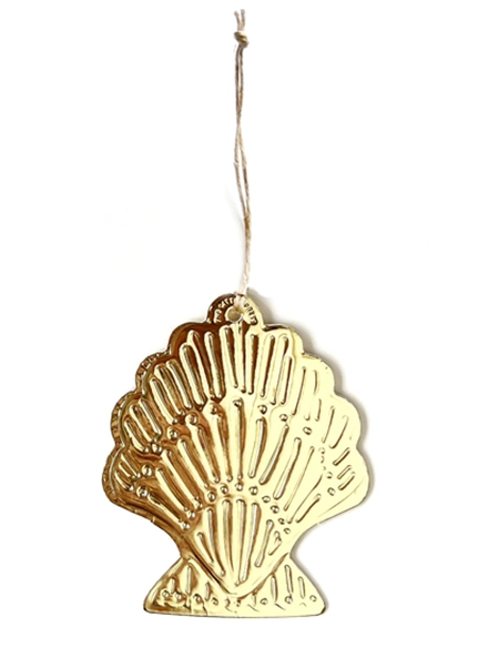 Shell Ornament gold