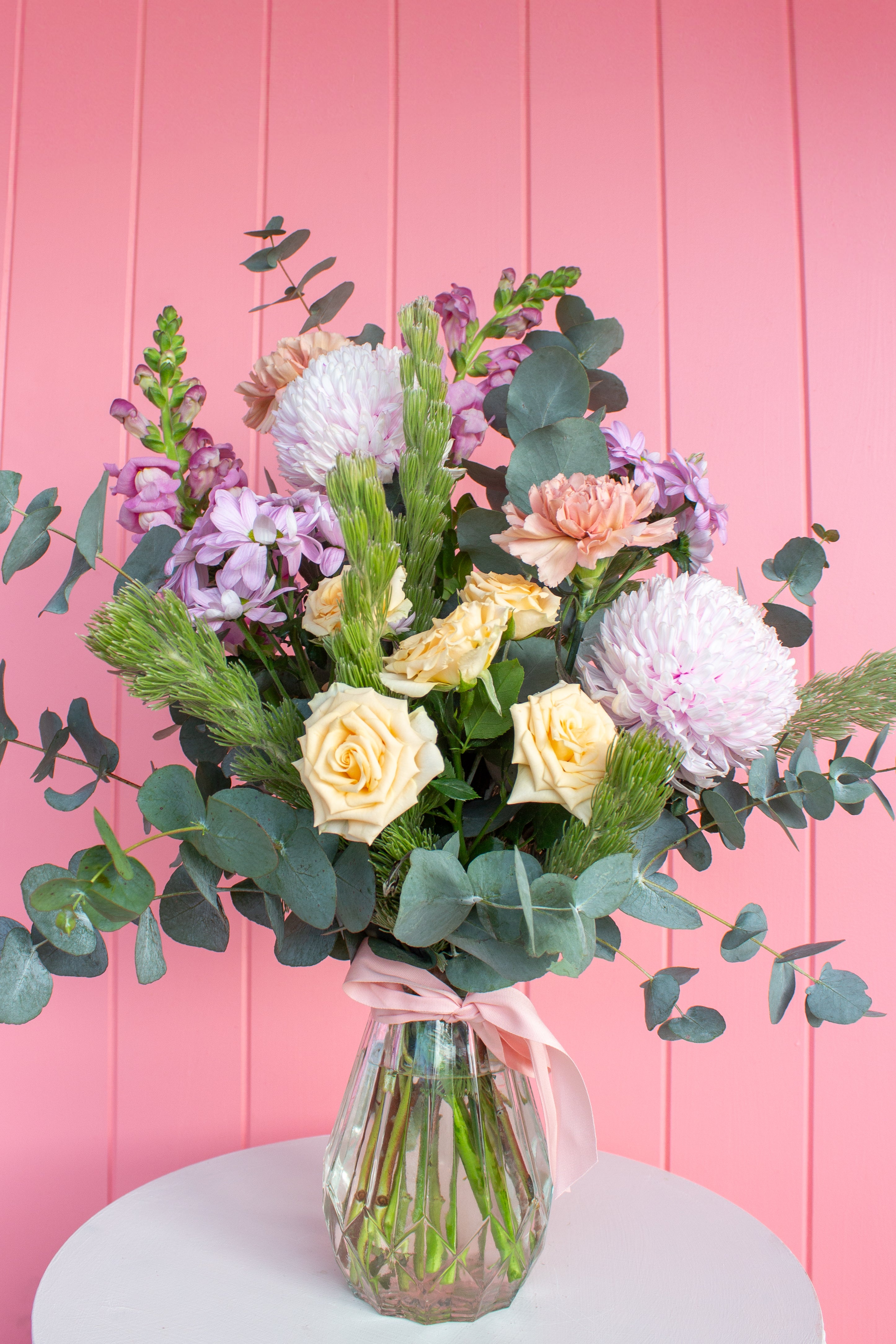 Florist Choice Glass Vase - 3 Colours – Golden Sable Florist