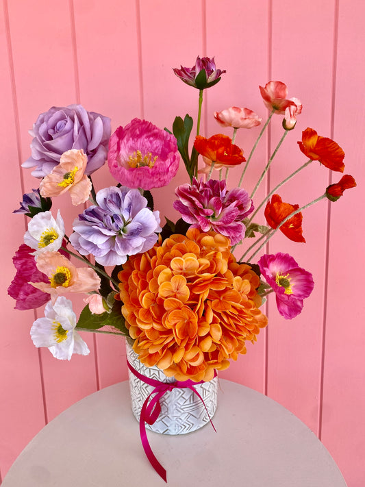 Poppy Mix Vase 2