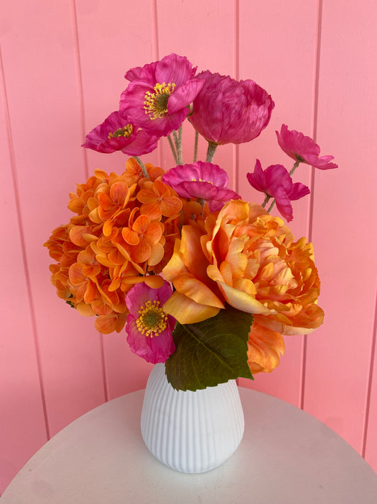 Poppy Mix Vase 8