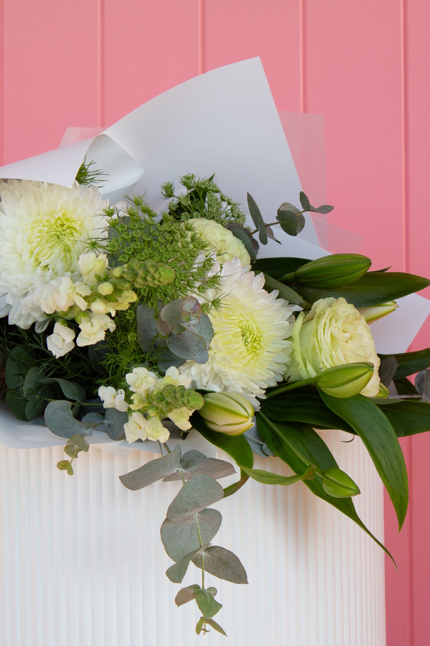 Luxe Bouquet - Neutral White & Green