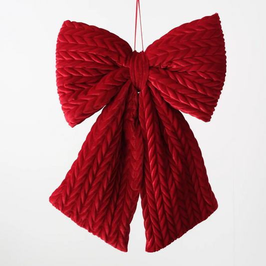 Red Bow 59cm