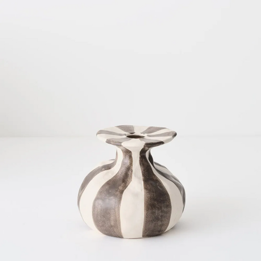 Oreio Vase Choc Brown