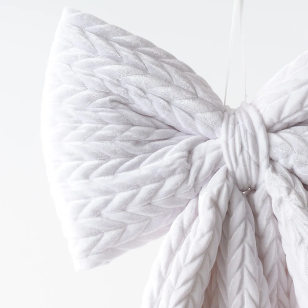 White Bow 59cmL