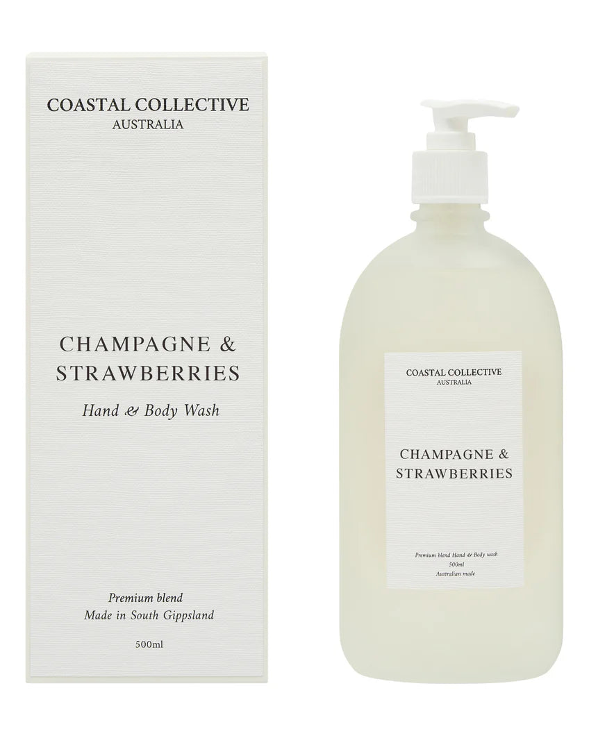Coastal Collective: Champagne & Strawberries Hand & Body Wash