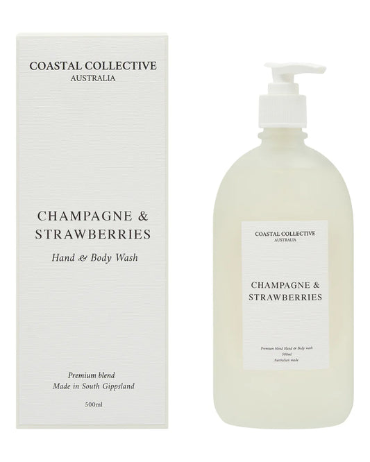 Coastal Collective: Champagne & Strawberries Hand & Body Wash