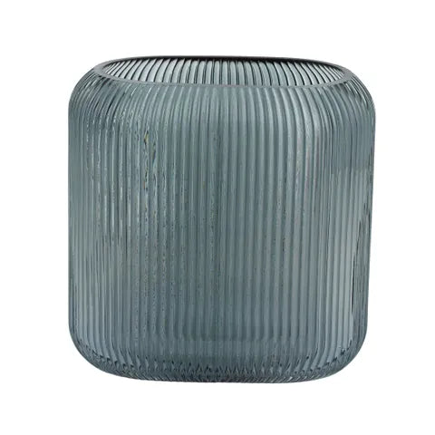 Leofei Glass Vase Slate