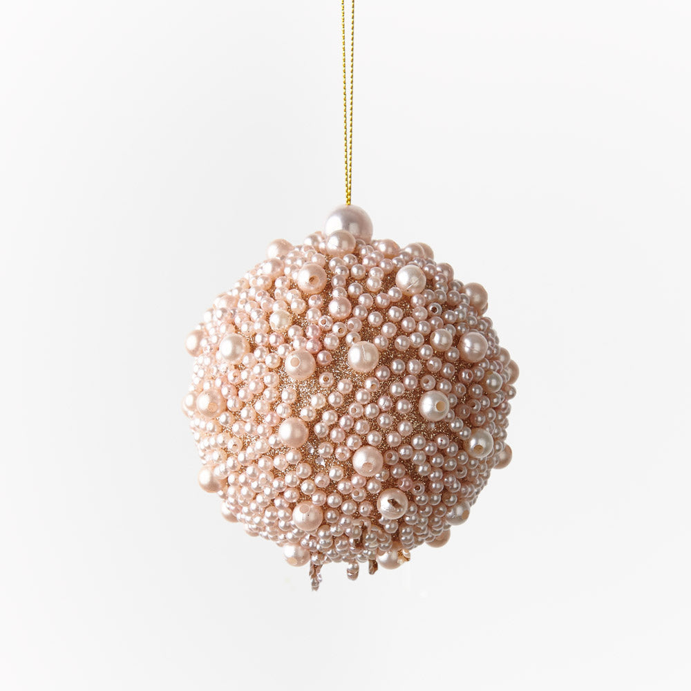 Ornament Ball Pearl 9cm