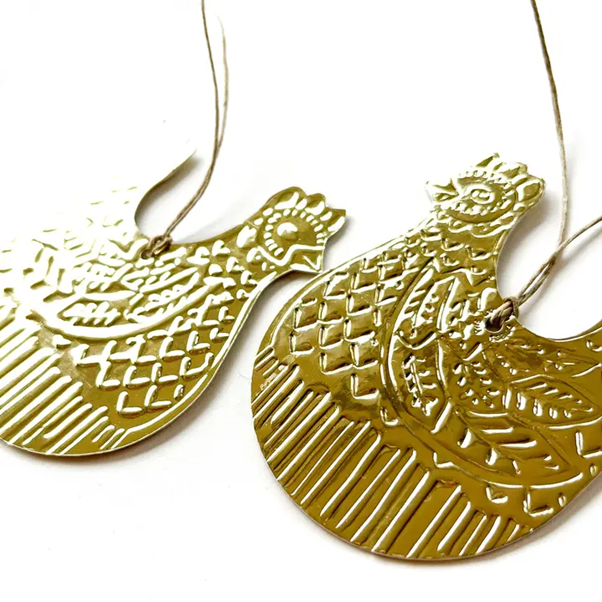Chook Gold Ornament