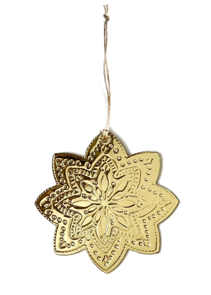 Mandala Gold Ornament