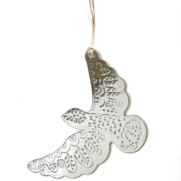 Dove Ornament Silver