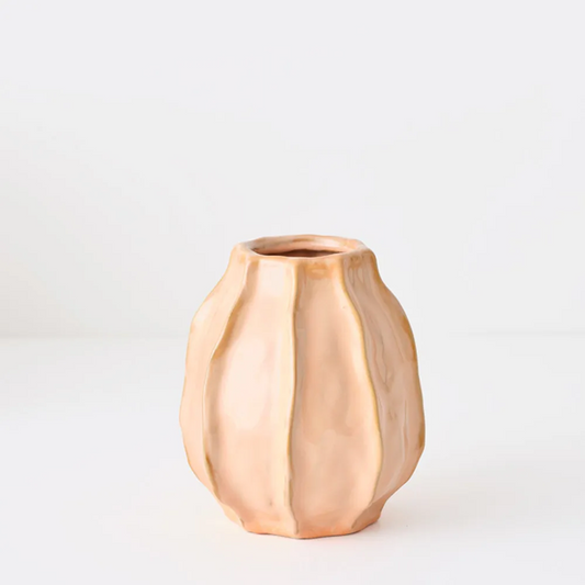 Penelope Vase - peach med